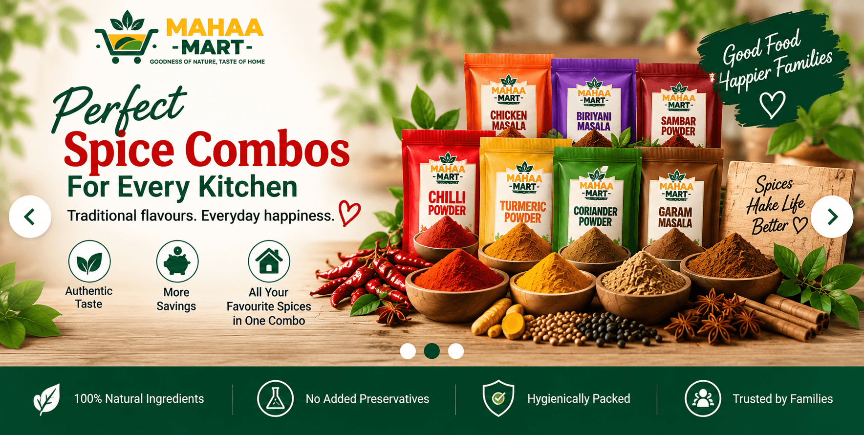 Mahaa Mart spice combos for every kitchen