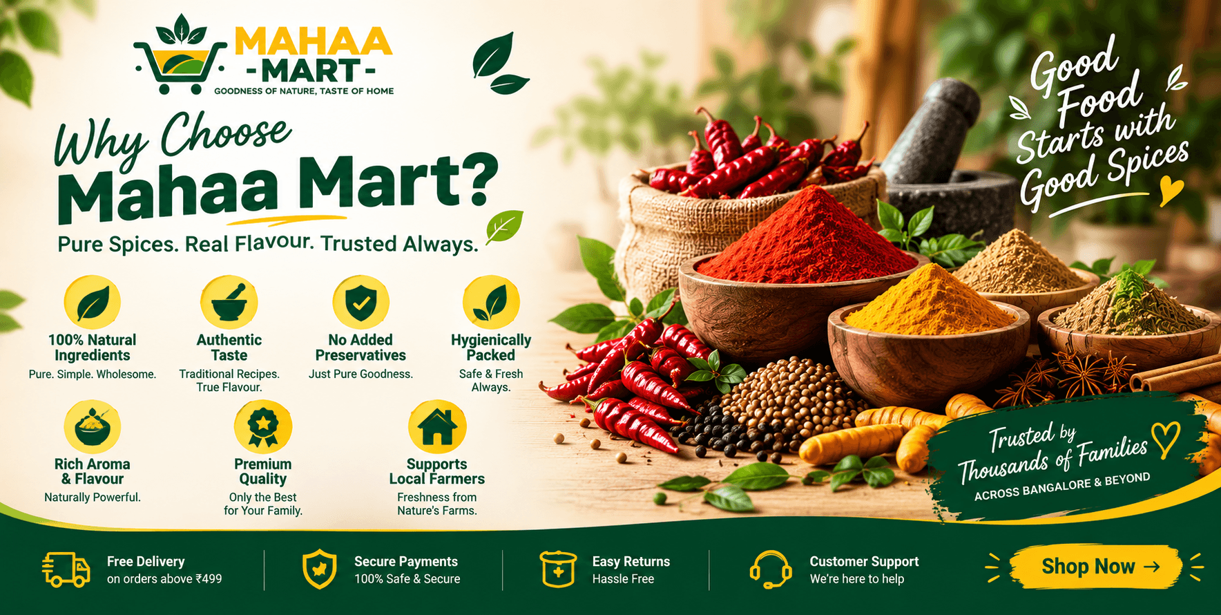 Why choose Mahaa Mart