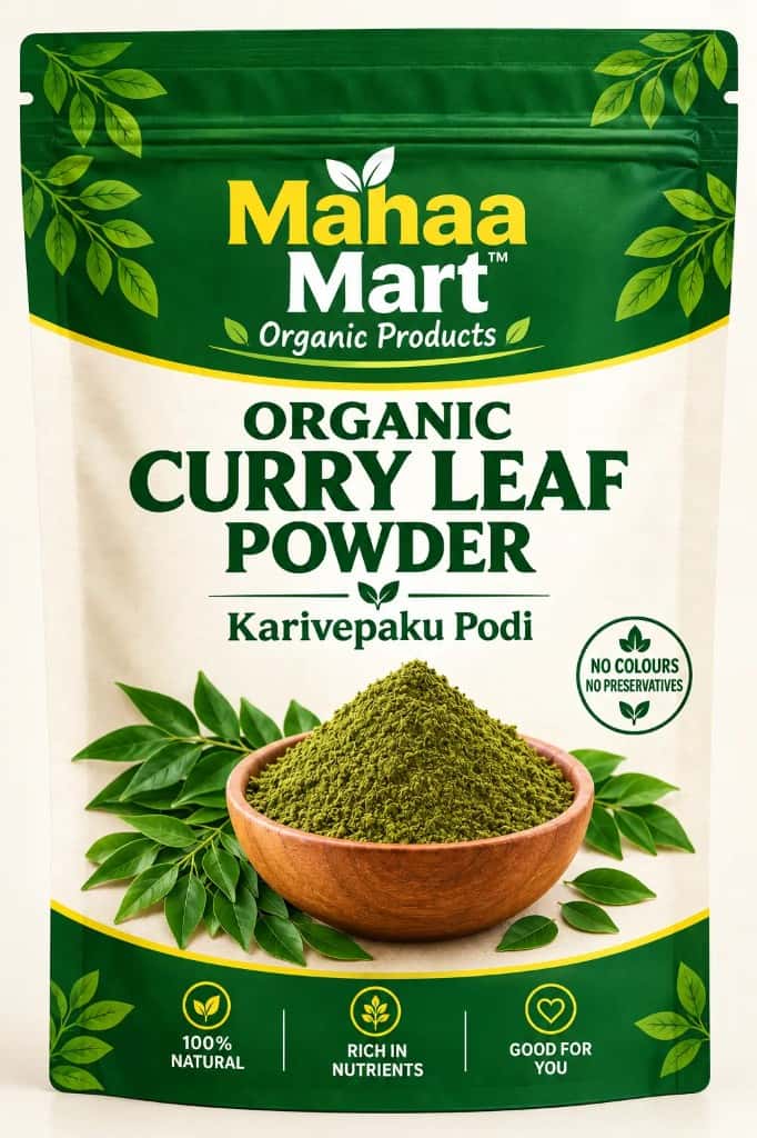 Mahaa Mart Karivepaku Karam Podi | Curry Leaves Powder