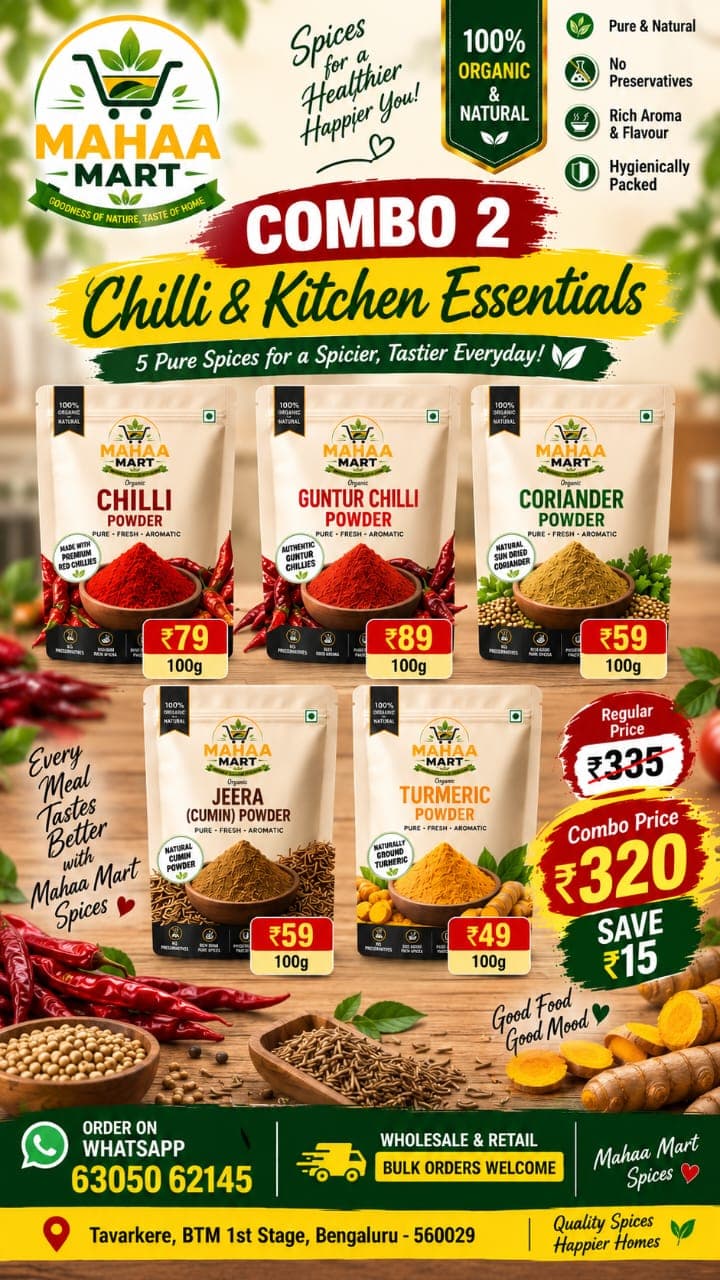 Combo 2 • Chilli & Kitchen Essentials